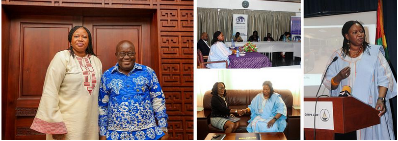 The Prosecutor of the International Criminal Court, Fatou Bensouda, visits Ghana: “we must continue to work together to combat impunity”